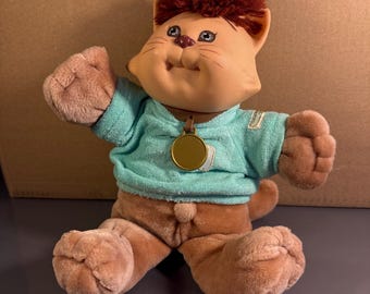 Vintage 1985 Xavier Roberts Cabbage Patch Kids Koosas Cat