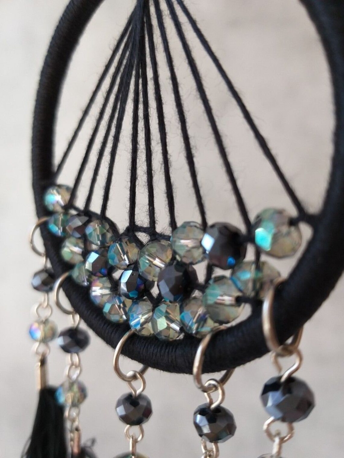 Black Car Dream Catcher Car Charm Small Dream Catcher for Car Etsy