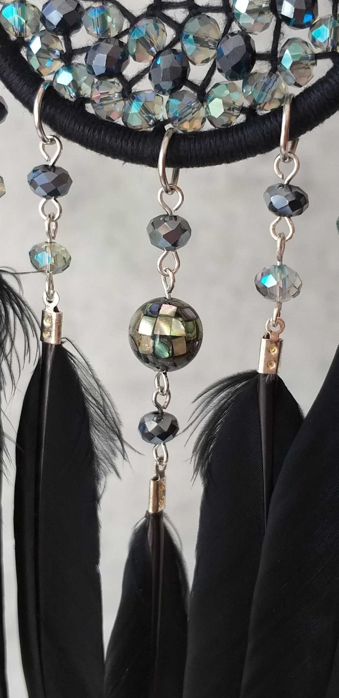 Black Car Dream Catcher Car Charm Small Dream Catcher for Car Etsy