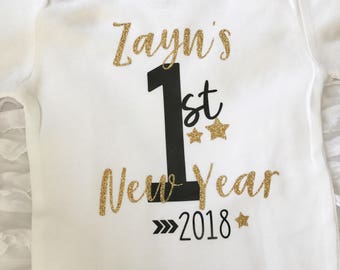 baby first new year outfit