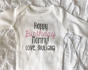 it's my mom's birthday onesie