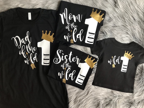 Sister Of The Wild One Shirt For Baby's 1st Birthday Party Sister Of The Wild One Shirt For Baby's 1st Birthday Party