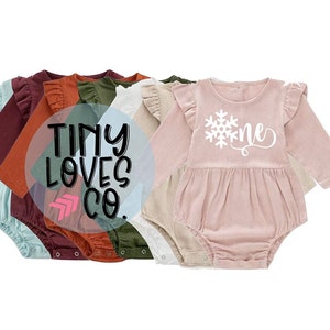 Winter Onederland First Birthday Outfit / Boho First Birthday Romper / Winter First Birthday Outfit / First Birthday Outfit / Winter Party