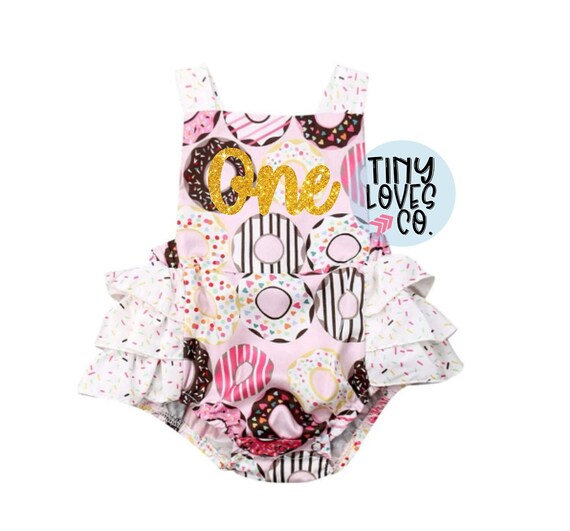 Sweet One First Birthday Outfit Donut First Birthday Sweet One