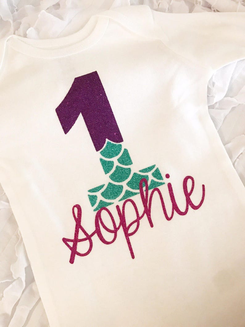 little mermaid first birthday outfit