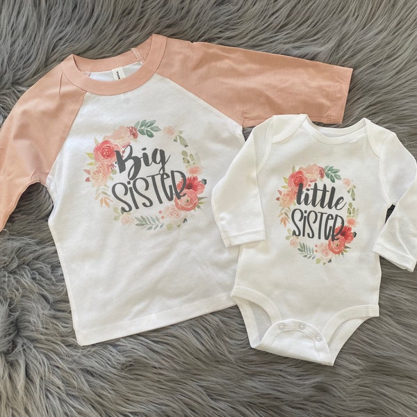 Big Sister Little Sister outfit / Big Sister Little Sister Gift / Little Sister outfit / Big Sister Outfit / Big Sister Shirt