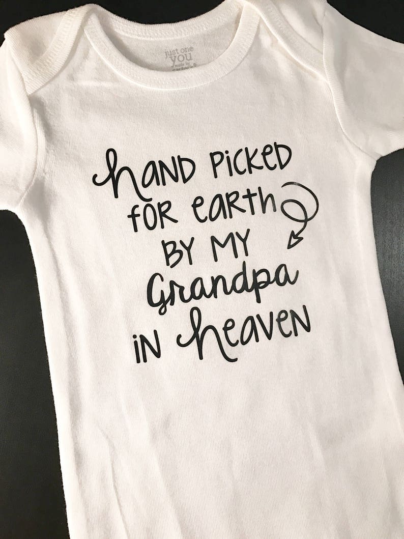 Hand Picked for Earth by My Grandma From Heaven / in Heaven / - Etsy