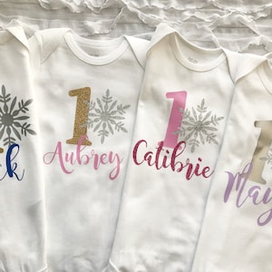 Traje de cumpleaños de Winter Onederland. Body de pastel de cumpleaños. ¡Que venga el pastel! Primer cumpleaños de bebé. Cumpleaños de niña. Cumpleaños de niño.