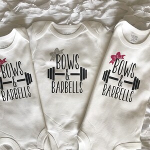 Bows And Barbells Lifting Mom Lifting Dad Lifting Baby Baby That