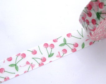 Cherry washi tape, Fruit washi tape