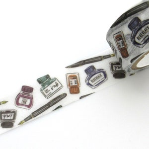 Fountain Pen Washi Tape, Japanese Stationery