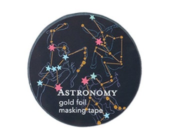 Astronomy wide washi tape