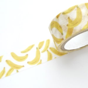 Lots of bananas fruit decoration washi tape