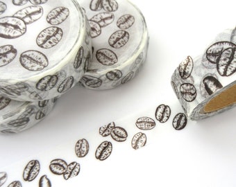 Coffee beans washi tape, Original washi tape