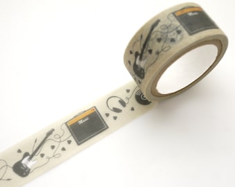 Gitarren Musik Washi Tape