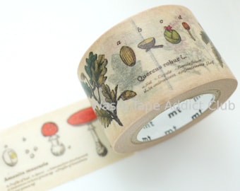 Plant washi tape, Picture book wide washi tape