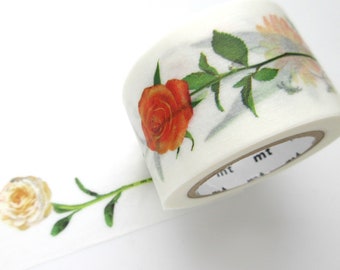 Flower wide washi tape Mother's day decoration