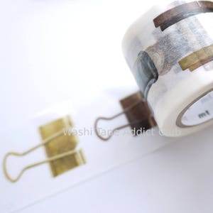 Bullet journal clip washi tape, Wide washi tape image 3
