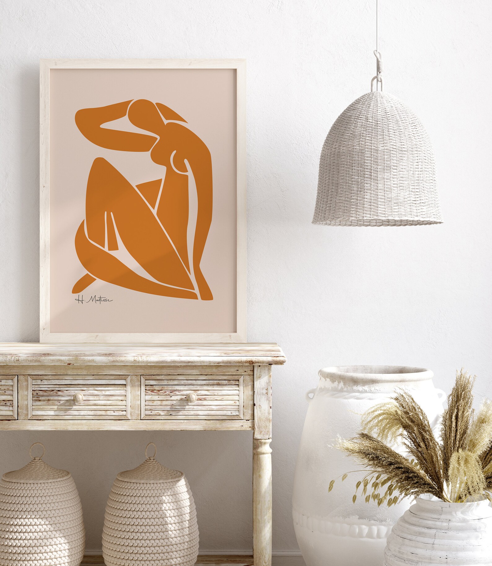 Brown & Beige Matisse Nude: Details - e1ozrxu