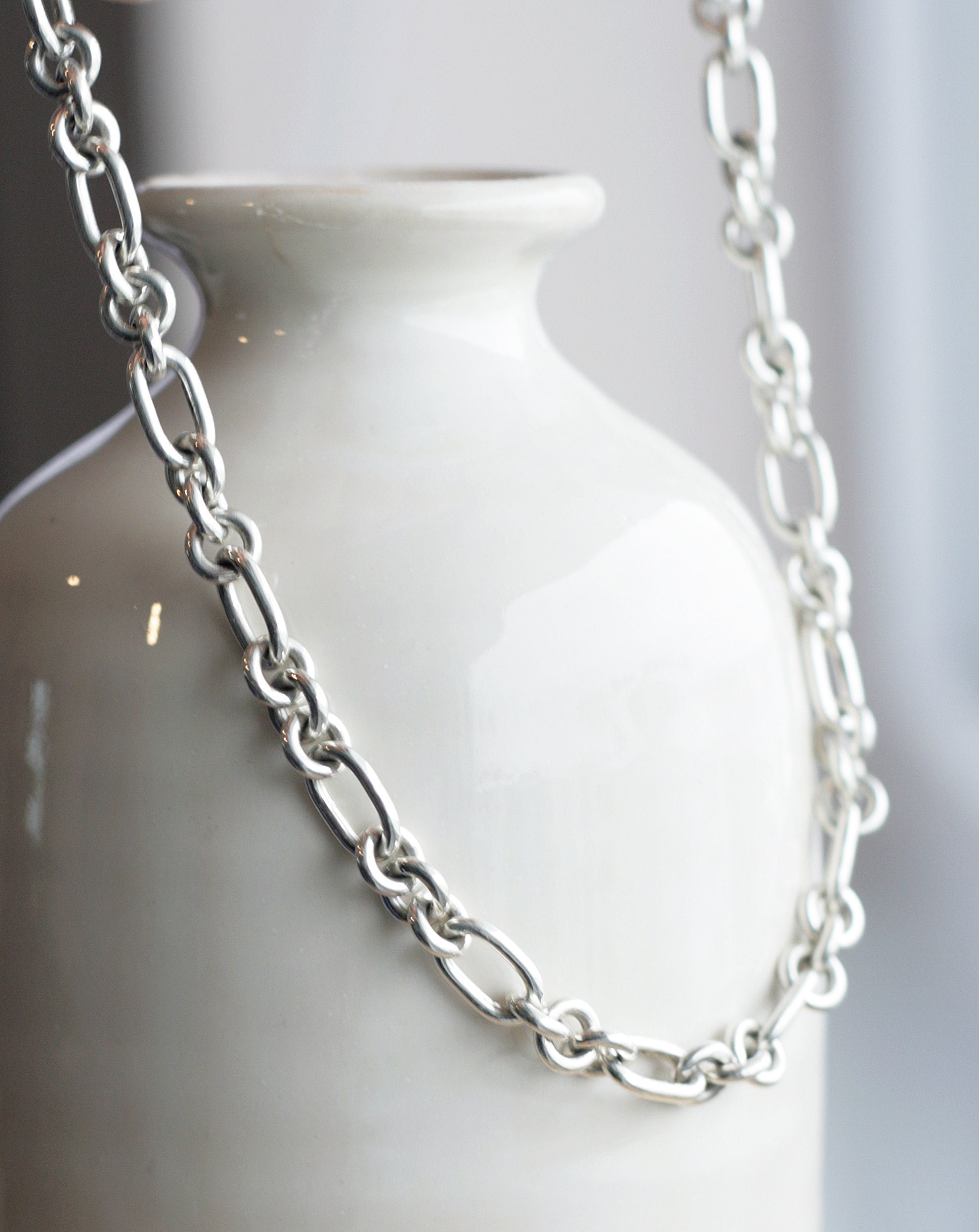 Massive Sterling Silver 925 Necklace Chain. 16 Inches/40 Centimeters - Etsy Massive Sterling Silver 925 Necklace Chain. 16 Inches/40 Centimeters - Etsy