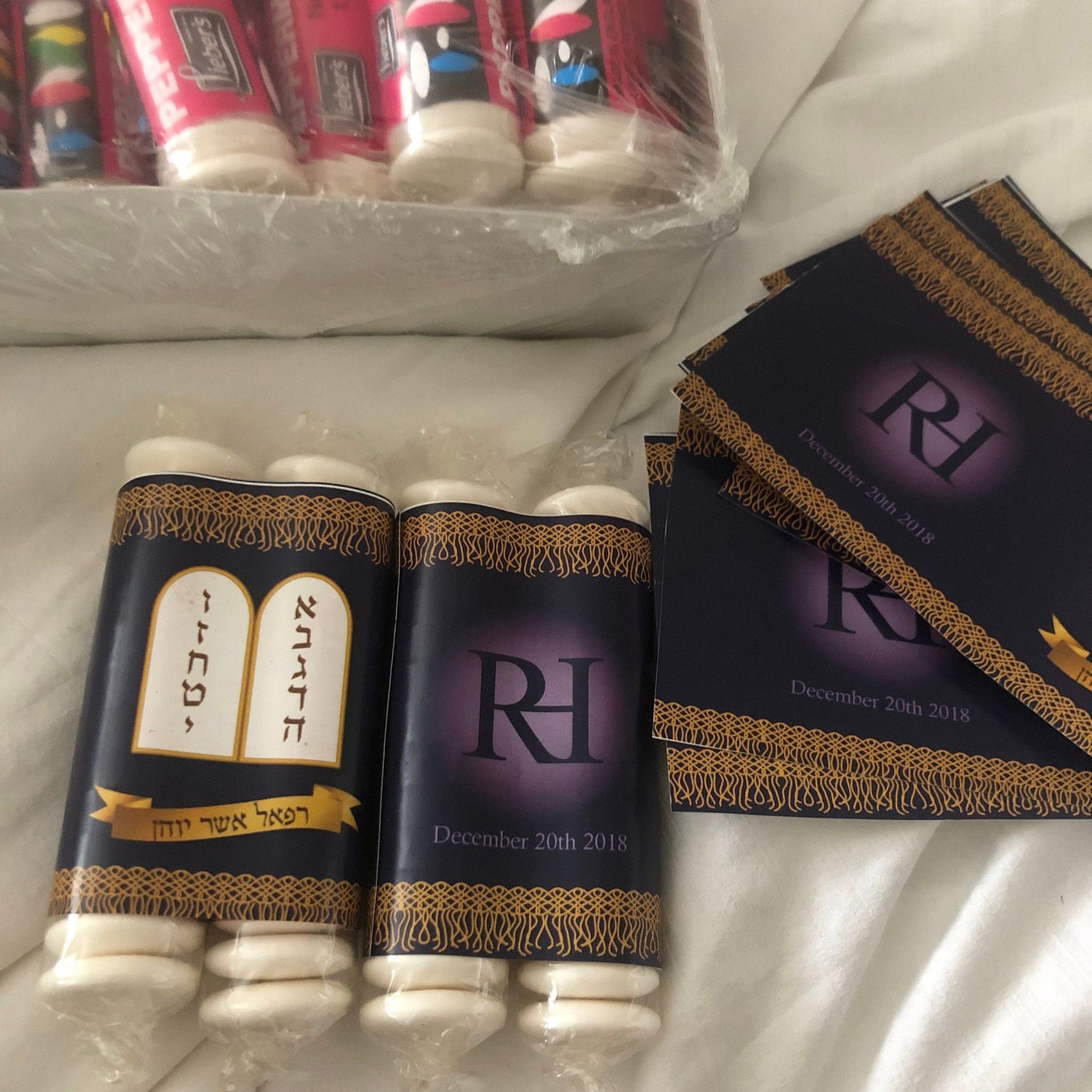 Custom Bat Mitzvah Favors Bar Mitzvah Favors Printable Torah - Etsy
