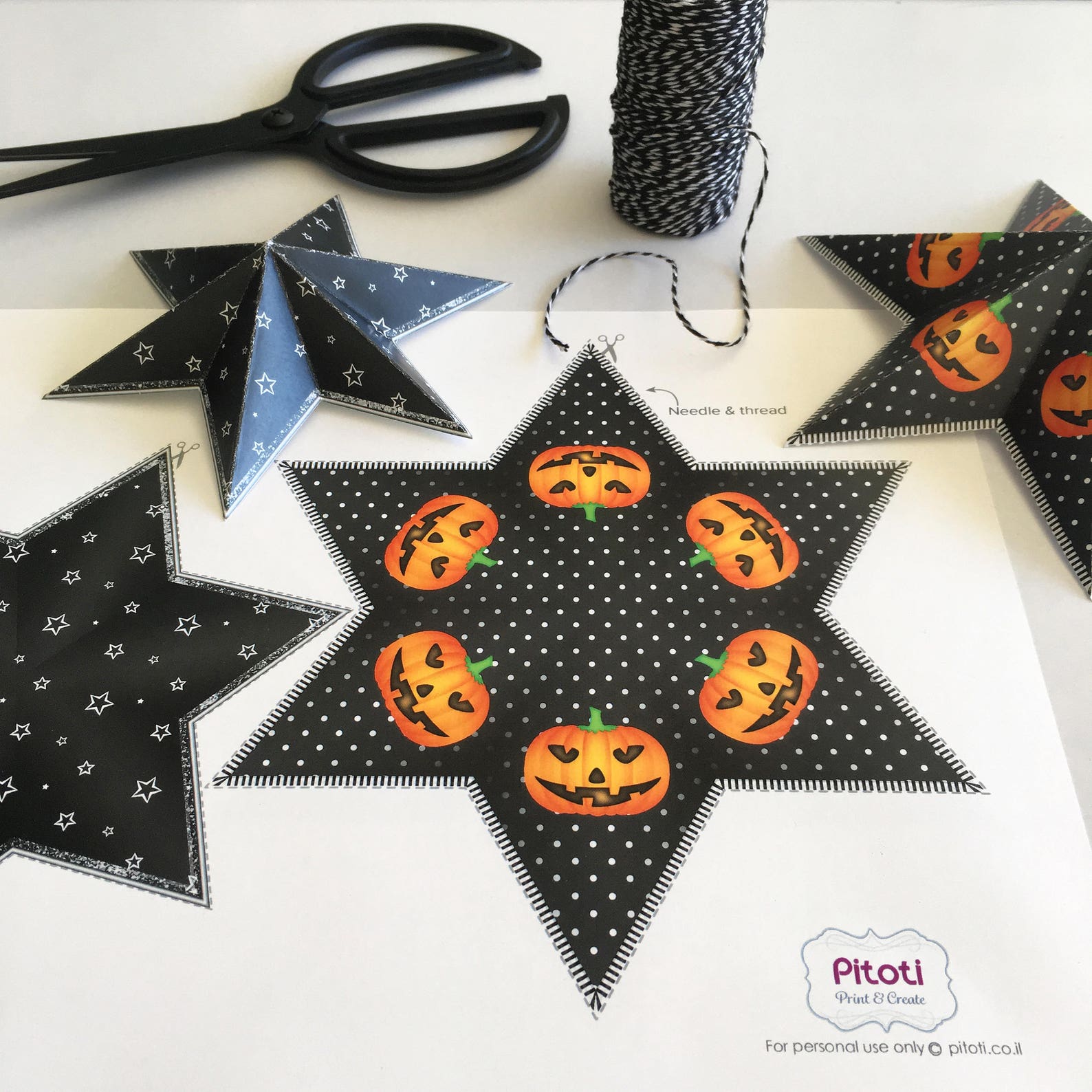 Printable halloween decoration Halloween printable decor | Etsy