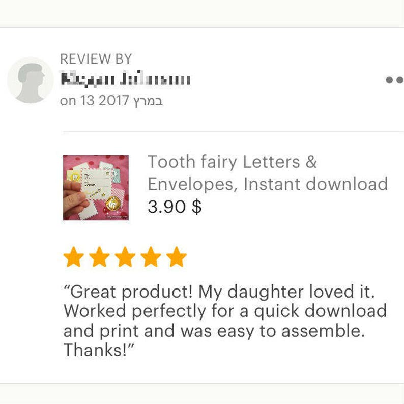 tooth fairy letter printable letters and envelope sets for etsy