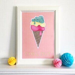 Ice cream sign, Printable Ice cream room decor, Ice cream print ,Printable Ice cream wall art, Ice cream party decoration, Ice cream decor