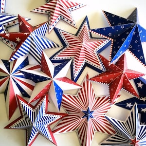 4th of July decor, 4th of July Banner, Printable 4th of july decoration, 4th of july party decoration, Instant download