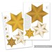 New Year Printable, New Years Eve Decoration, Printable Gold Stars ...