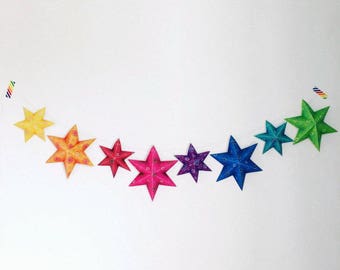 Gay pride flag, Printable gay party decor, Rainbow garland, Gay pride party decorations, Lgbt Pride alternative flag, Rainbow flag.