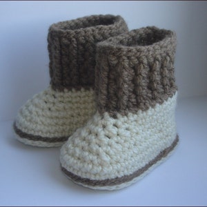 Baby Booties Crochet Pattern, PDF Crochet Pattern N.105 image 3