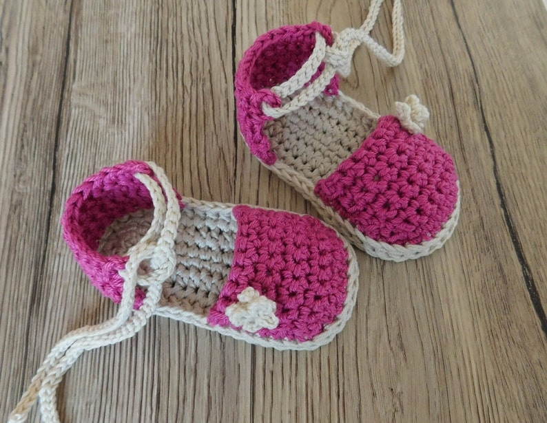 Crochet Pattern Baby Espadrille Sandals Baby Girl Shoes - Etsy