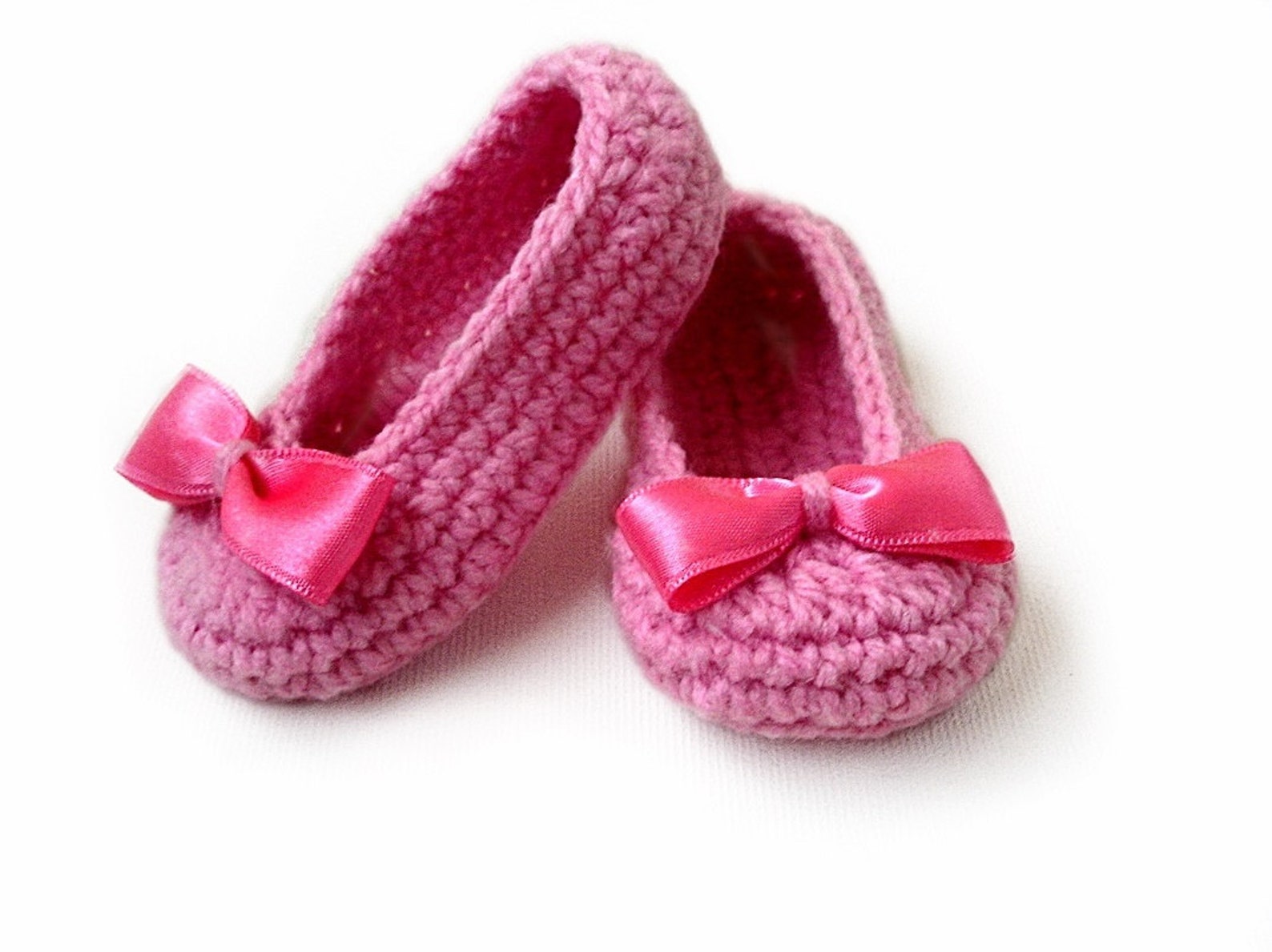 crochet pattern baby shoes ballet slippers - pdf crochet pattern n.101