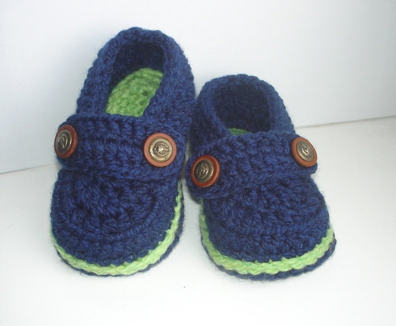Crochet Baby Shoes Pattern, Easy Crochet Pattern Baby Loafers, Crochet Booty for boy and girl, Baby Booties Crochet PATTERN n.107, image 5