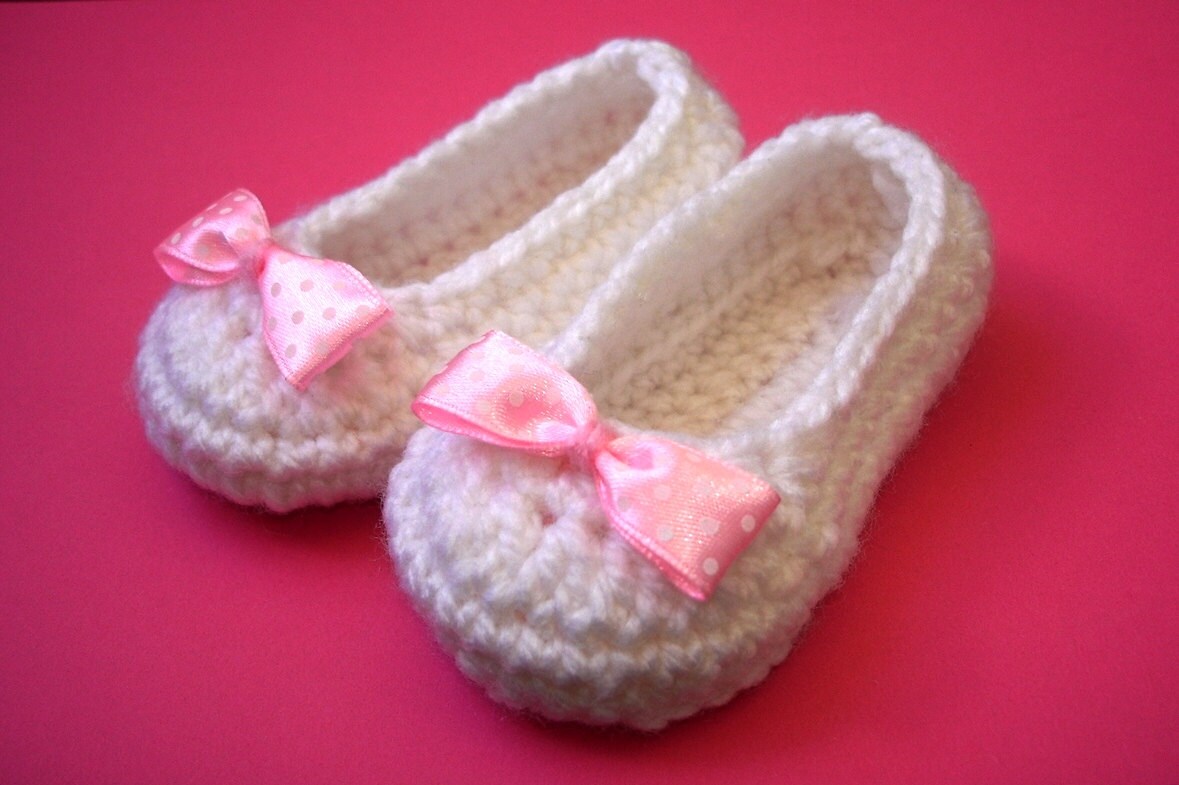 Baby Slippers Crochet Pattern Baby Booties Baby Girl Shoes Etsy