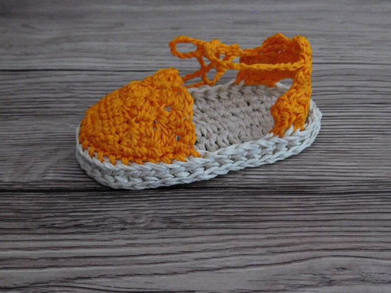 Crochet Pattern Baby Sandals Baby Espadrille Crochet Etsy