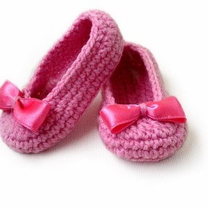 Baby Hausschuhe Häkelanleitung, Baby Booties, Baby Mädchen Schuhe N.101 Bild 1