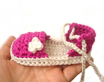 Crochet Pattern Baby Espadrille sandals, Baby girl shoes, Crochet sandals, PDF Crochet Pattern N.103