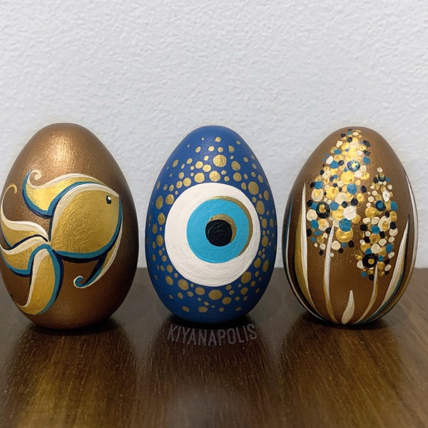 Huevos Norooz, regalo persa, huevos de pascua, Año Nuevo persa, pintura persa, Haft visto, haft sin, Nowruz, decoración de Pascua, hecho en canadá