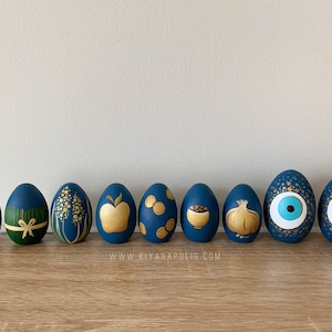 Norooz Eggs, Set of 9, Persian, Nowruz Eggs, noruz, haftseen, Persian New Year, Haft seen, Haft sin, Nowruz, norouz, made in canada