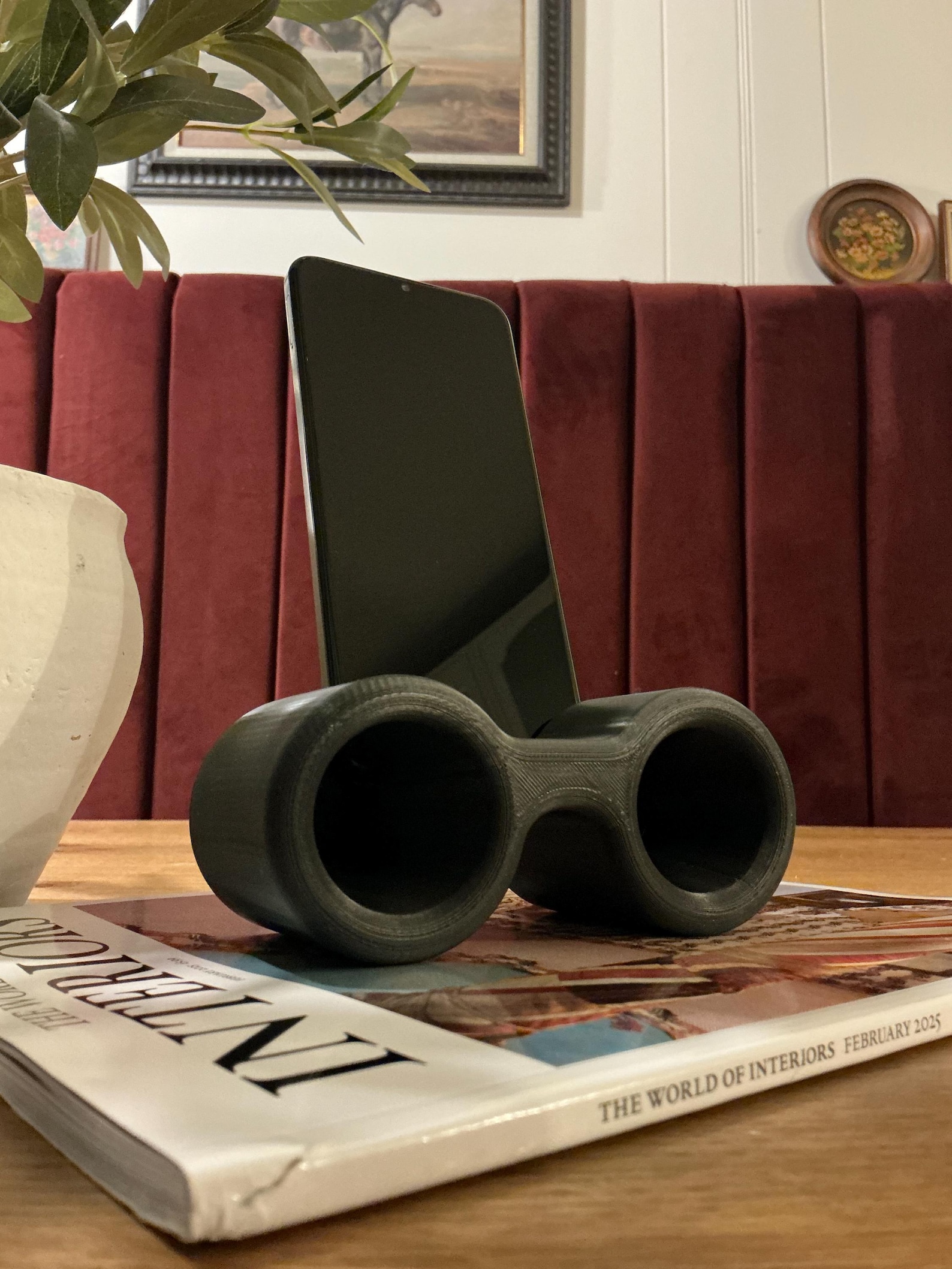 3D Printed Phone Speaker & Stand – Stylish Acoustic Amplifier ...