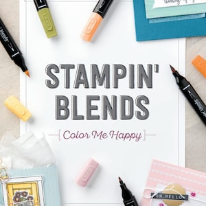 Stampin&#39; Up! Stampin&#39; Blends Retired Alcohol Based Marker Combo - Light and Dark (unless otherwise noted), Choose Color