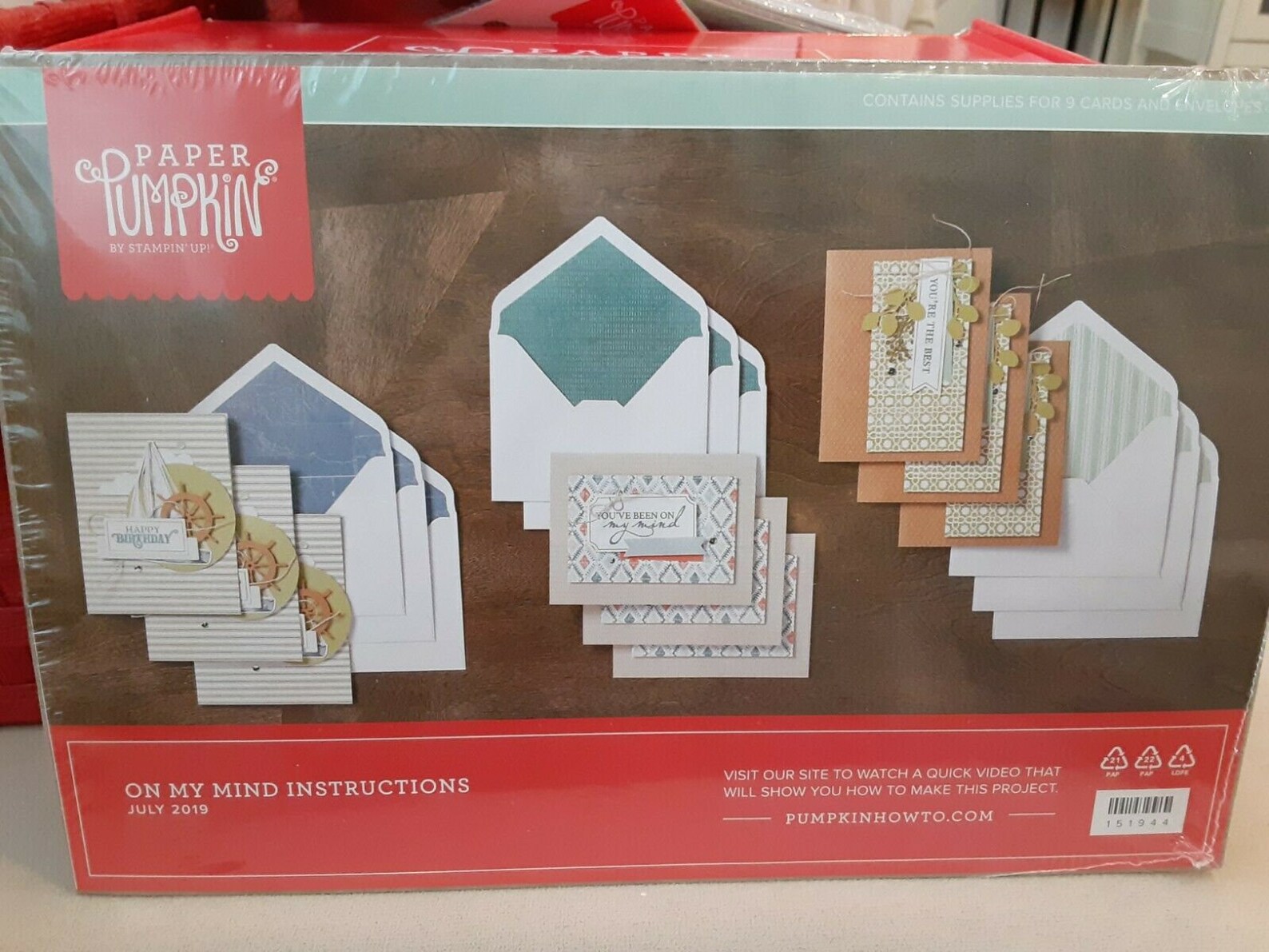 Paper Pumpkin Refill Kits REFILLS Only RETIRED Your Choice by Stampin