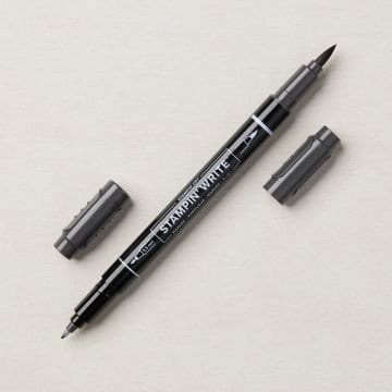 YISAN Hand Lettering Pens,Calligraphy Pens,Brush Markers Set,Black,for  Beginners