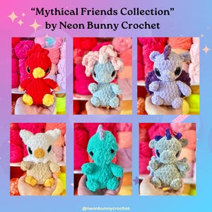 Mythical Friends Pattern/ PDF