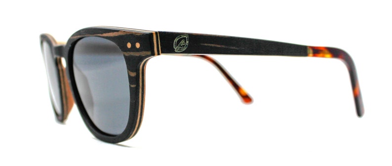 Handmade Wood Sunglasses, Unisex Vintage Sunglasses with Polarized Lenses image 6