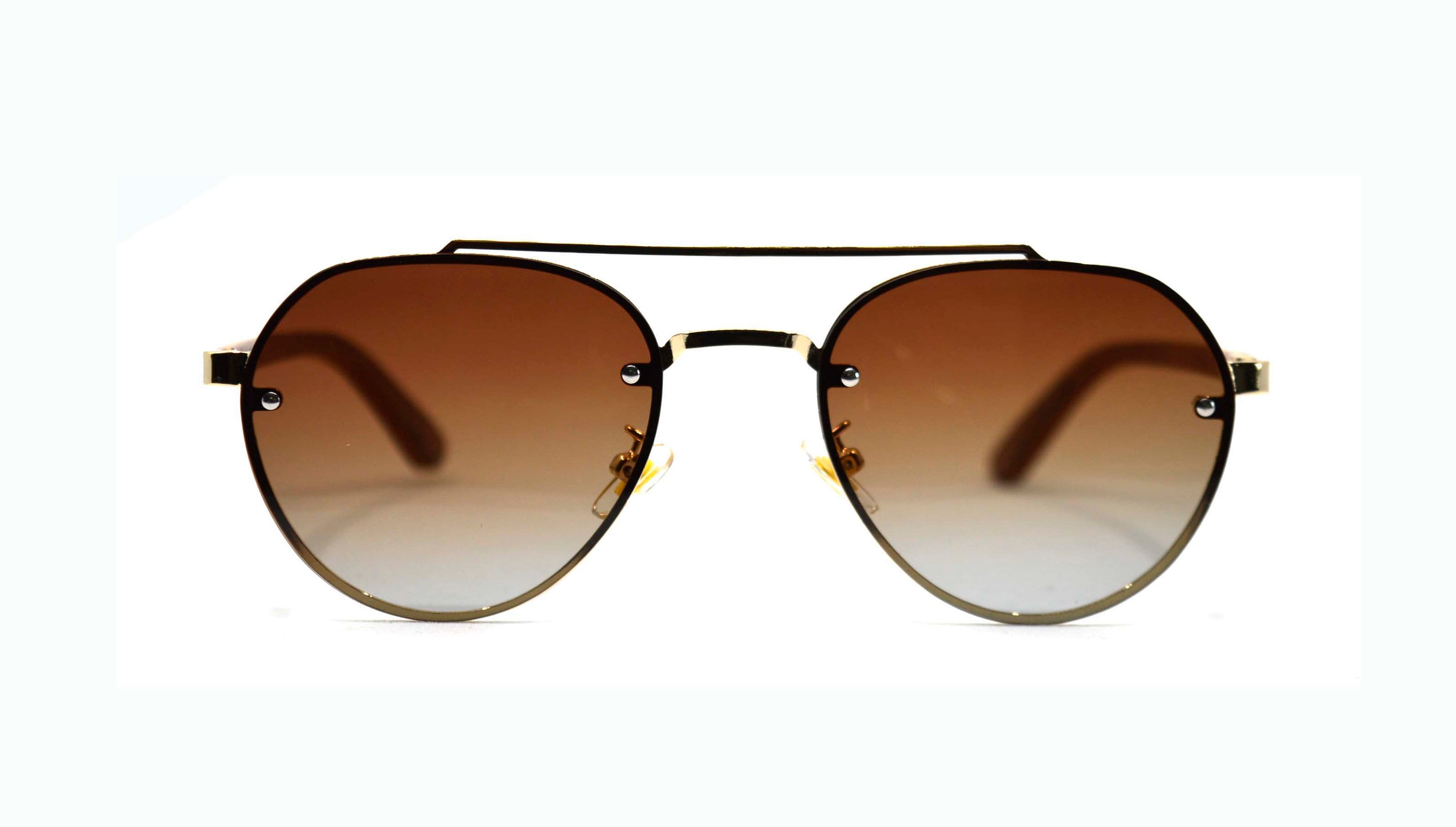 Oak & Maple Wood Sunglasses Polarized UV400 Lenses Aviator Style Amazon.com: WOODONLY Aviator Wood Polarized Sunglasses - 100  main image 2