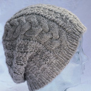 Knitting Pattern: Twisted hat