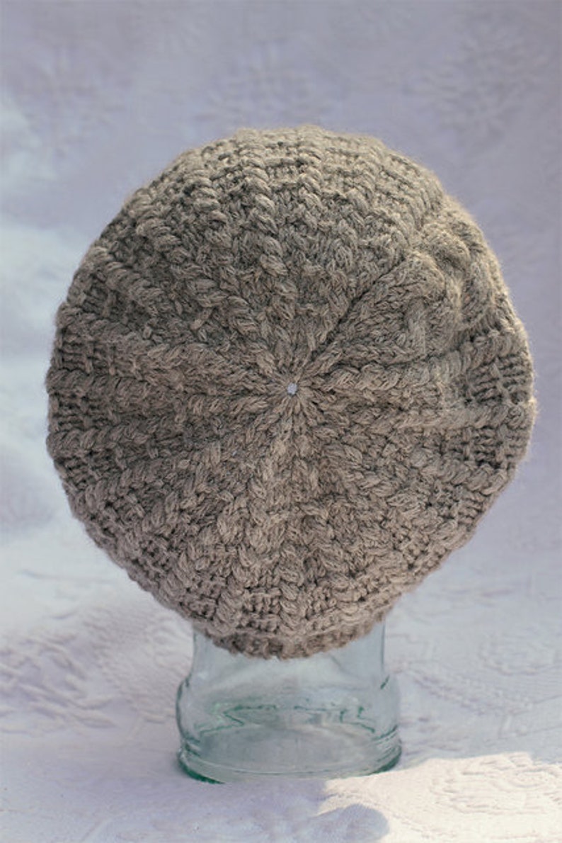 Knitting Pattern Twisted Hat Etsy